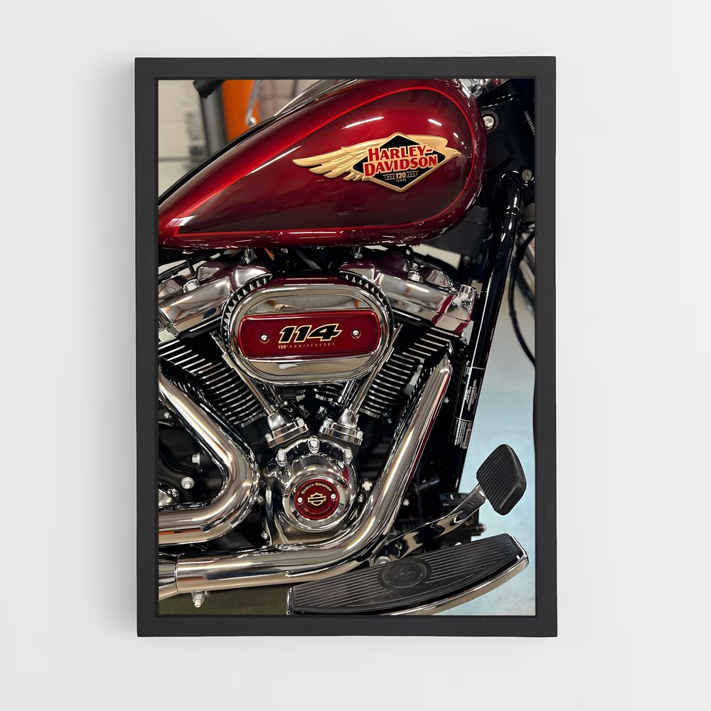 Poster Élégance Héritage Éternel – affiche Harley-Davidson (vue 2)